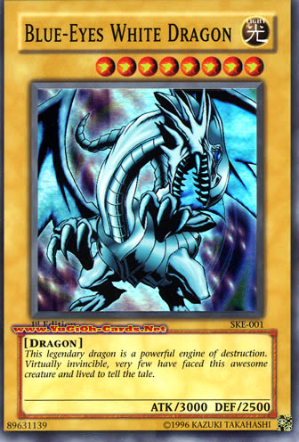 White Wallpaper on Kaiba Evolution Starter Deck Ske 001 Blue Eyes White Dragon