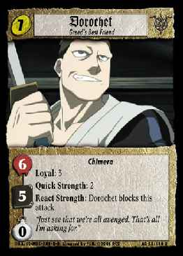 Dorochet, Greed's Best Friend